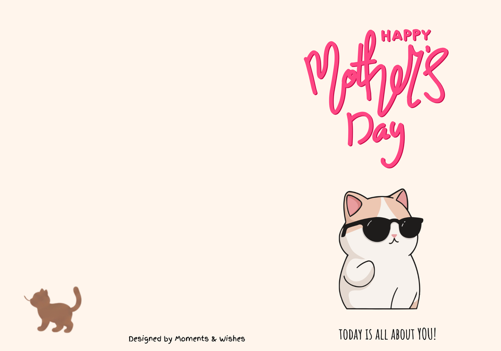 Printable Mother’s Day Card Bundle – 10 Unique Cards + Bonus Kids Coloring Page (Instant Download)